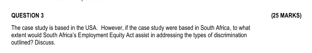  Read the following case study and then answer ALL the questions