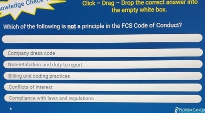  Click - Drag - Drop the correct answer into the empty