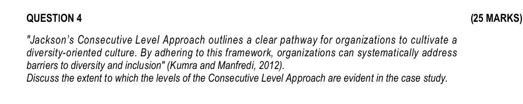  Read the following case study and then answer ALL the questions