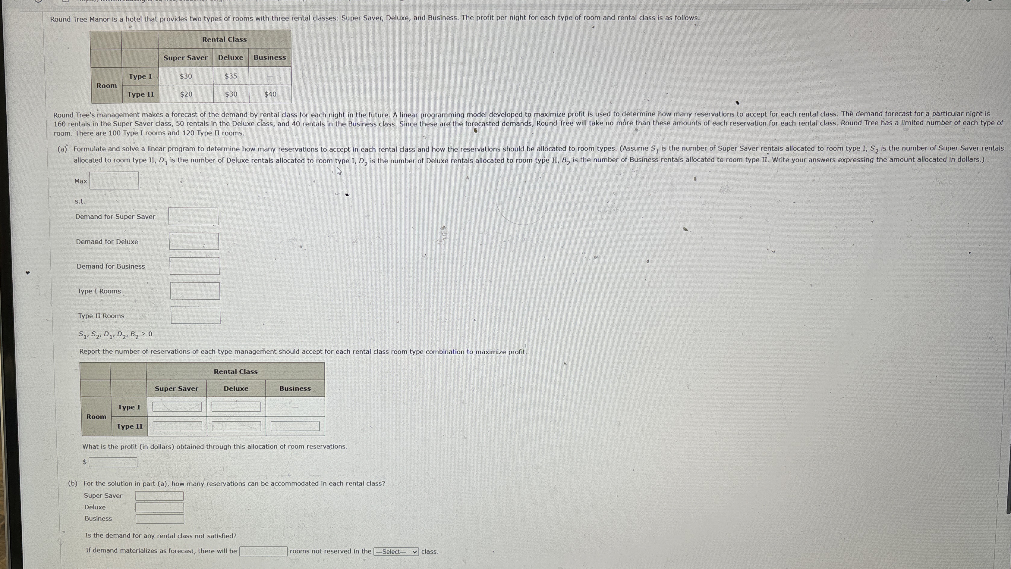  Round Tree Manor is a hotel that provides two types of