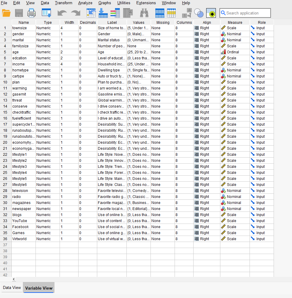  Directions: Using Auto Concepts data, run the appropriate analysis to answer