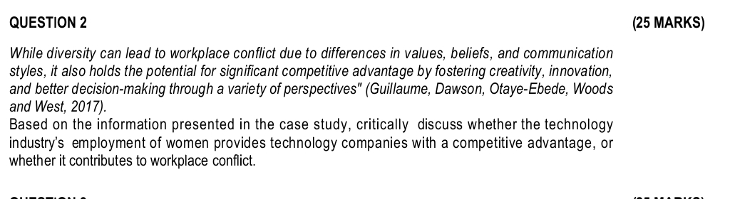  Read the following case study and then answer ALL the questions