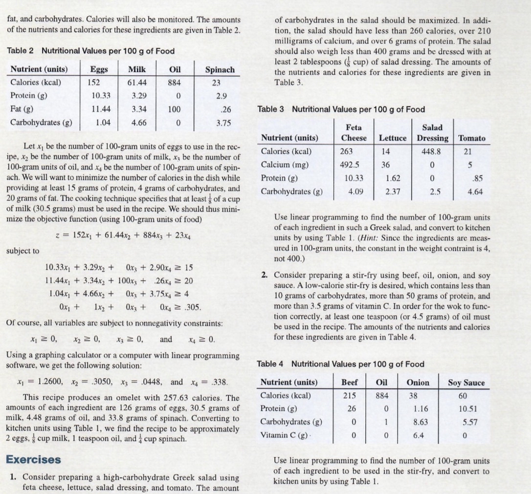  Please complete Exercise 1 using Microsoft Excel Solver & please show