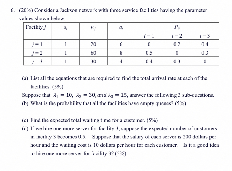  MM?1 P0=1-,L=- MM?s P0=1n=0s-1()nn!+()ss!11-s Lq=P0()ss!(1-)2,L=(Wq+1)=Lq+ MM?s MM??sK P0=1n=0s()nn!+()ss!n=s+1K(s)n-s For n=1,2,dots,s, Pn=()nn!P0;