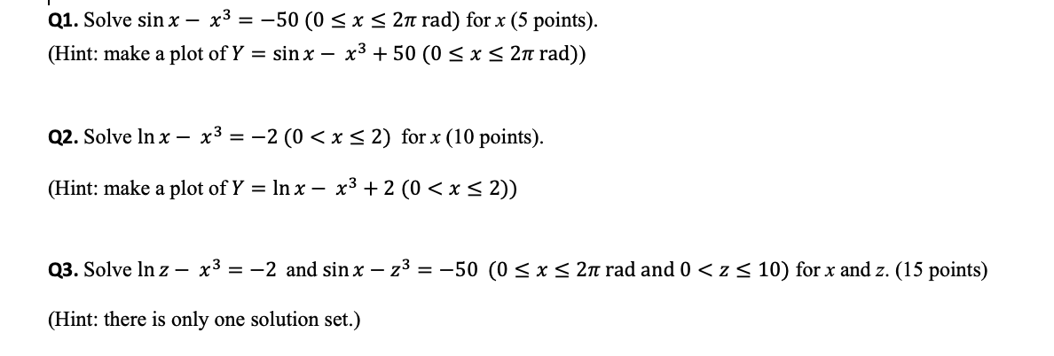  Explain how to solve the equations with Excel Solver 
