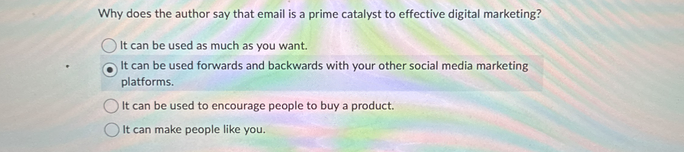  Why does the author say that email is a prime catalyst