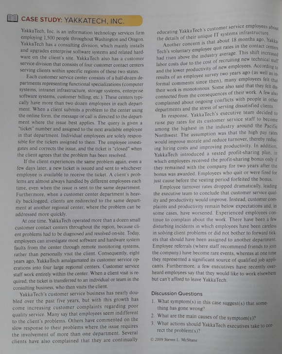  1.Explain why this case study is important and who would benefit