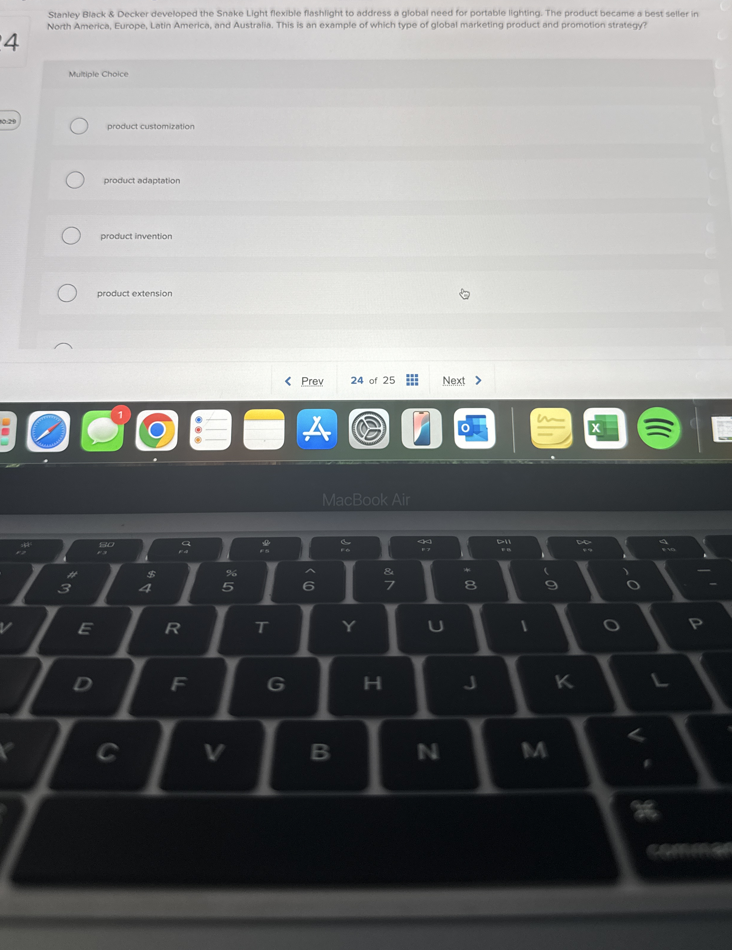  Stanley Black & Decker developed the Snake Light flexible flashlight to