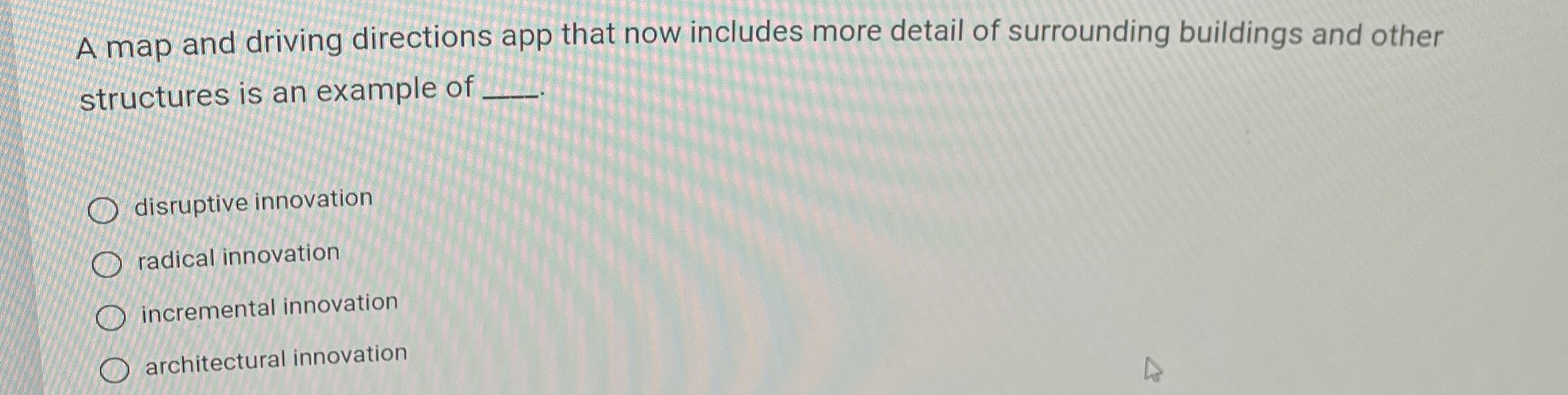  A map and driving directions app that now includes more detail
