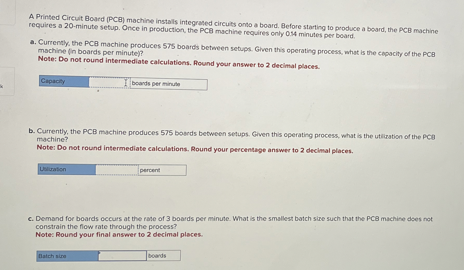  A Printed Circuit Board (PCB) machine installs integrated circuits onto a
