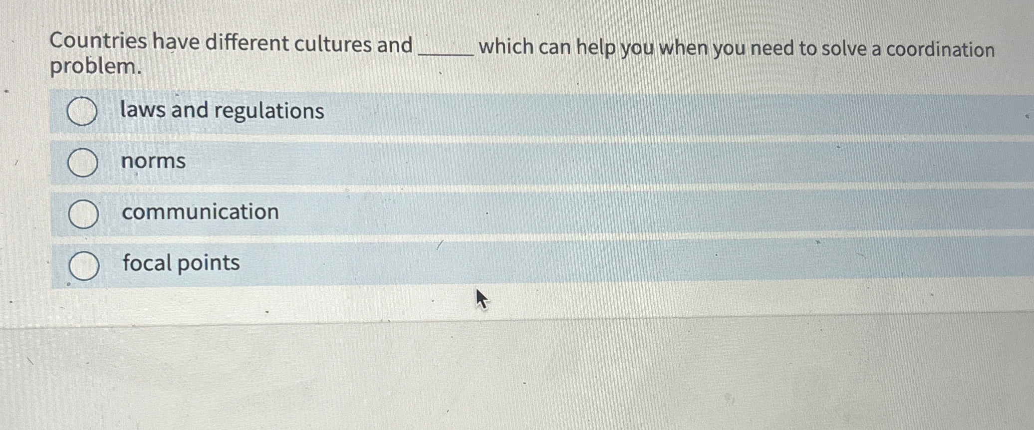  Countries have different cultures and problem. which can help you when