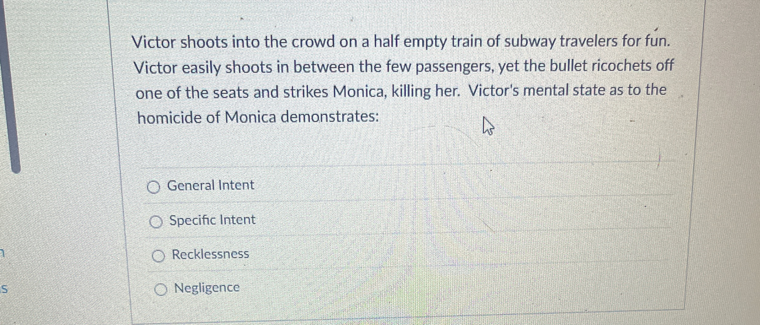  Victor shoots into the crowd on a half empty train of