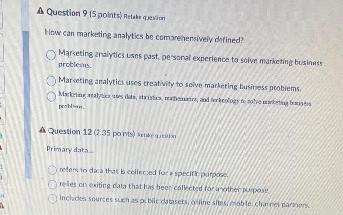 2 main forms. What forms can data take? O composed and compounded