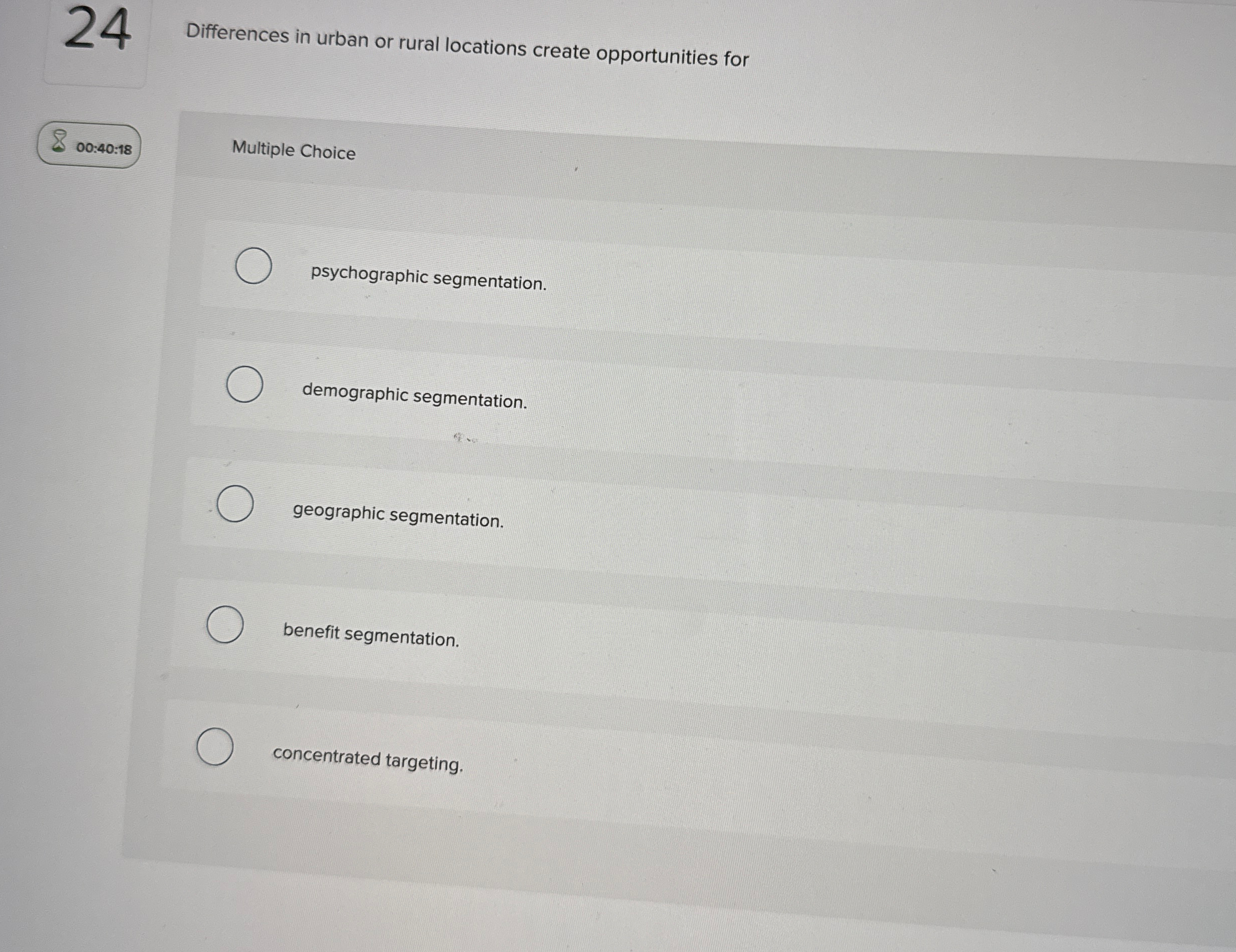  24 Differences in urban or rural locations create opportunities for 00:40:18