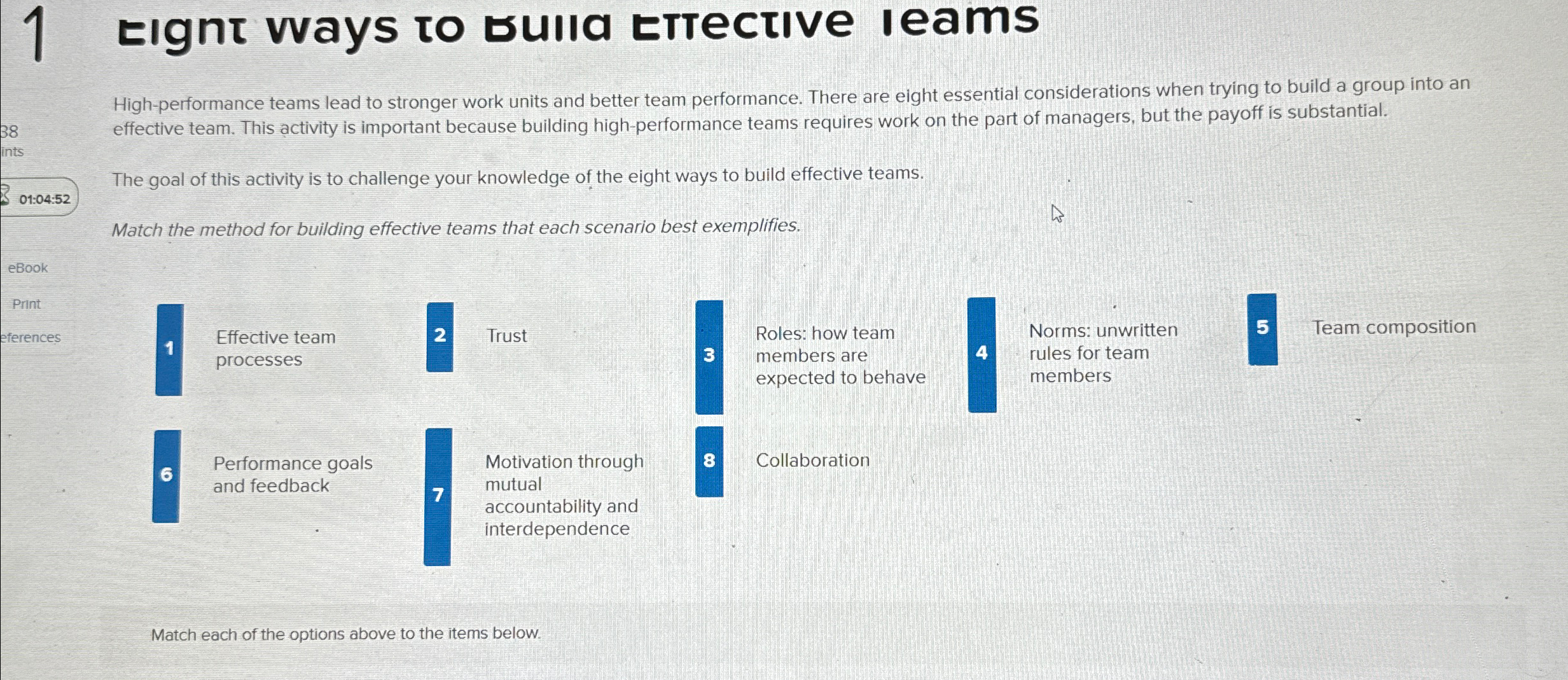  1 Eignt vays to bulla Eve Ieams High-performance teams lead to