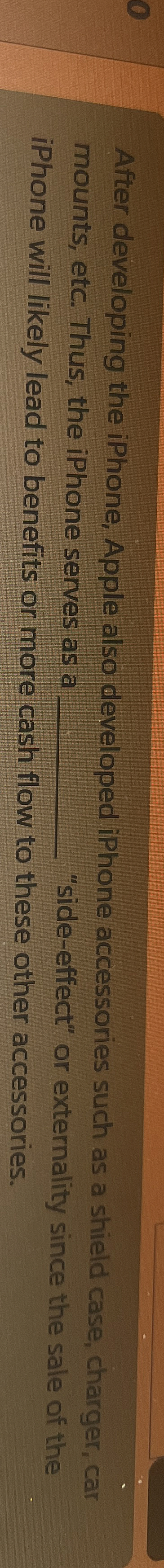  After developing the iPhone, Apple also developed iPhone accessories such as