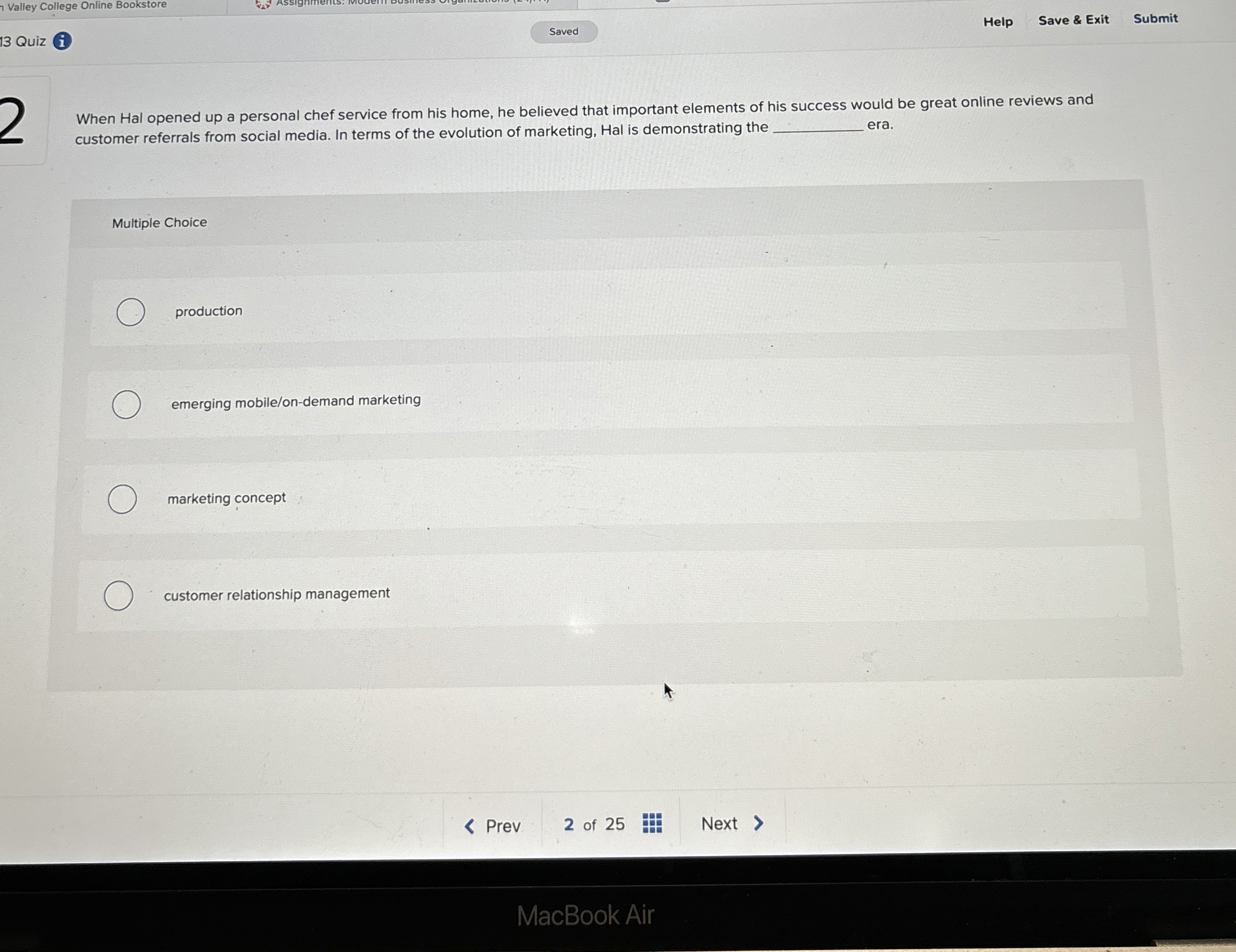  When Hal opened up a personal chef service from his home,