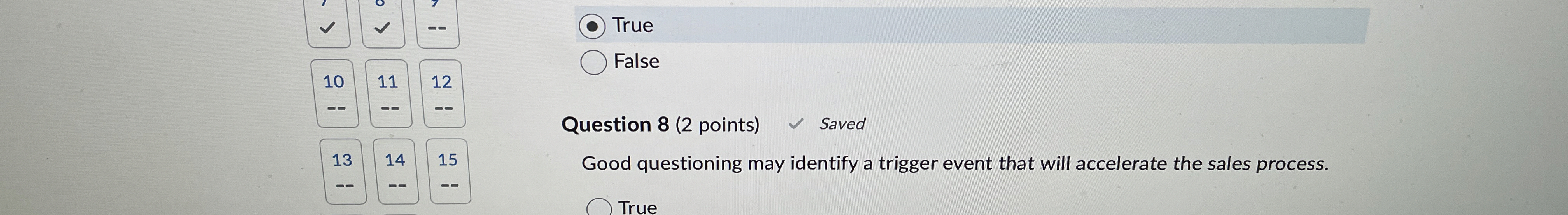  Good questioning may identify a trigger event that will accelerate the