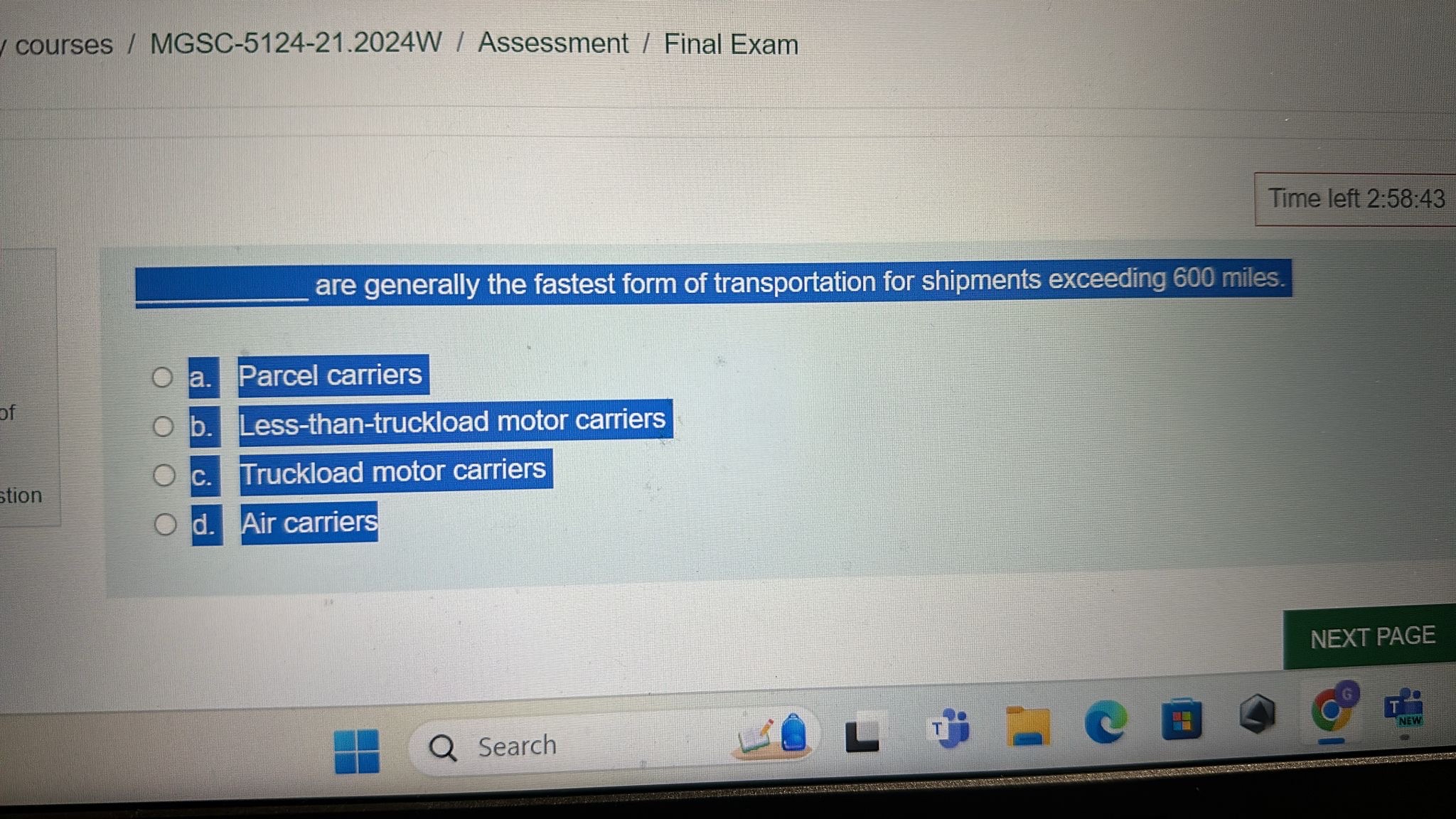  / courses / MGSC-5124-21.2024W / Assessment / Final Exam q, are