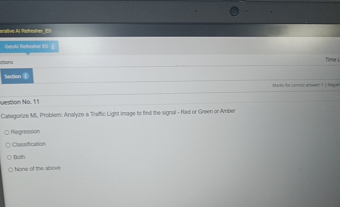  erelive Al Refresher_EO GenAl Relester EO : ctions Time Marks for