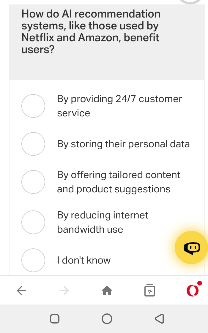  How do Al recommendation systems, like those used by Netflix and