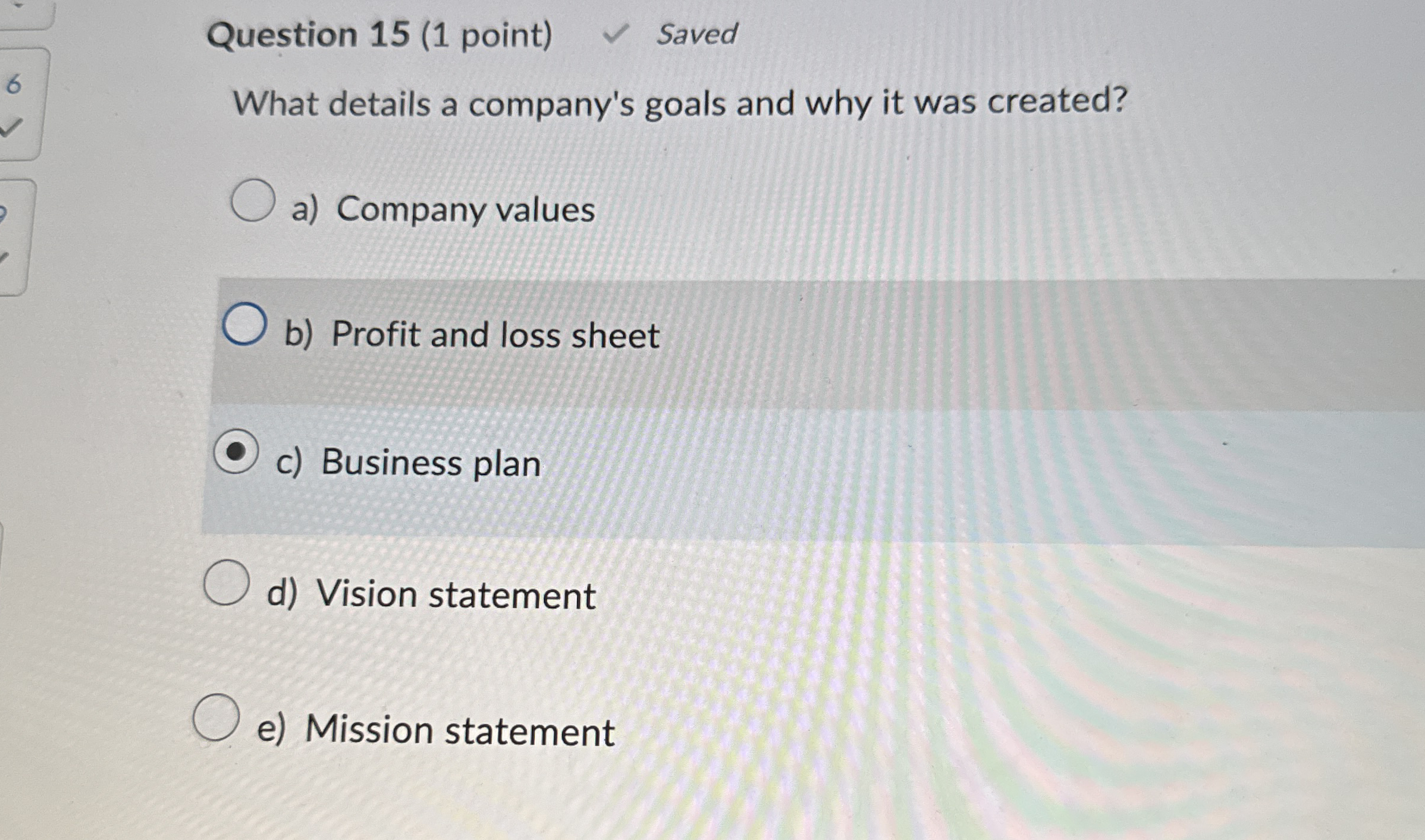  Question 56(1 point) Saved When engaging potential clients, what is the