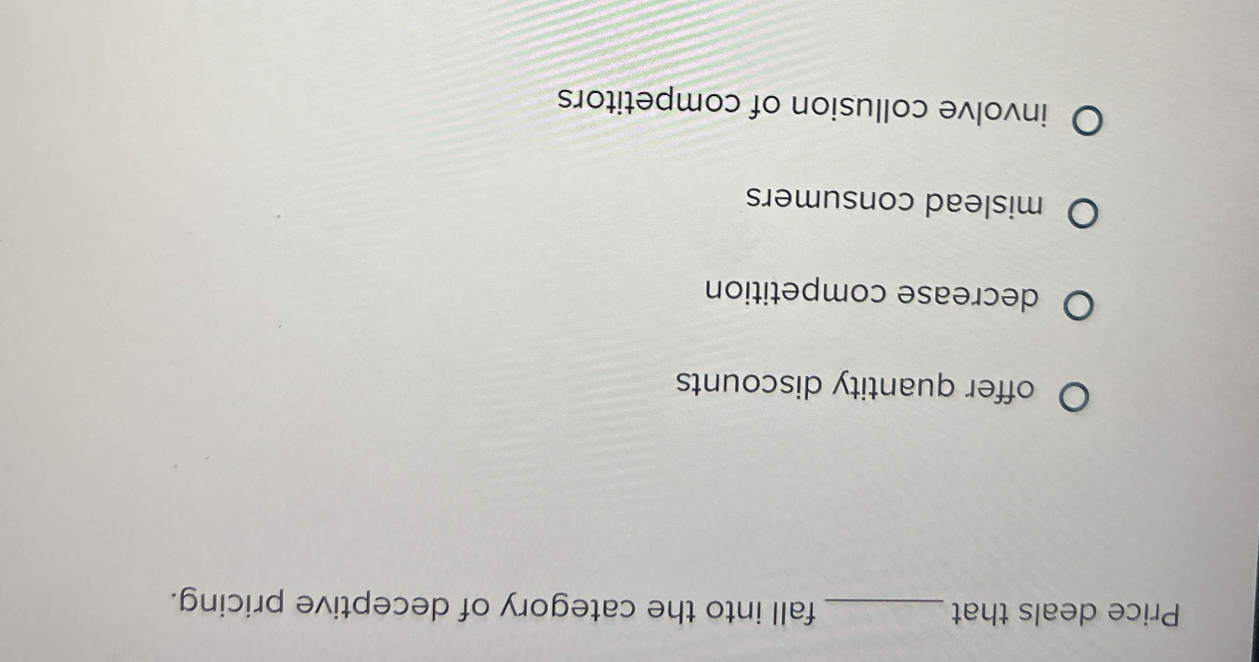  Pricing q, frequently reflect corporate goals, while pricing q, often relate