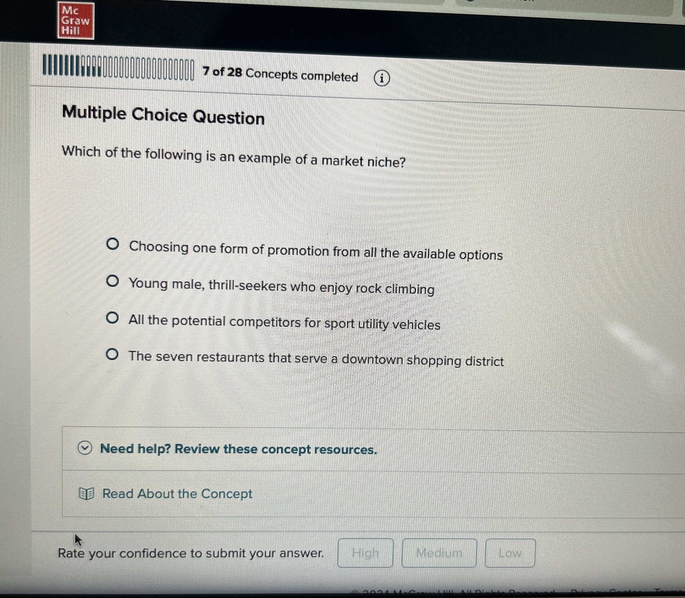  Multiple Choice Question Which of the following is an example of