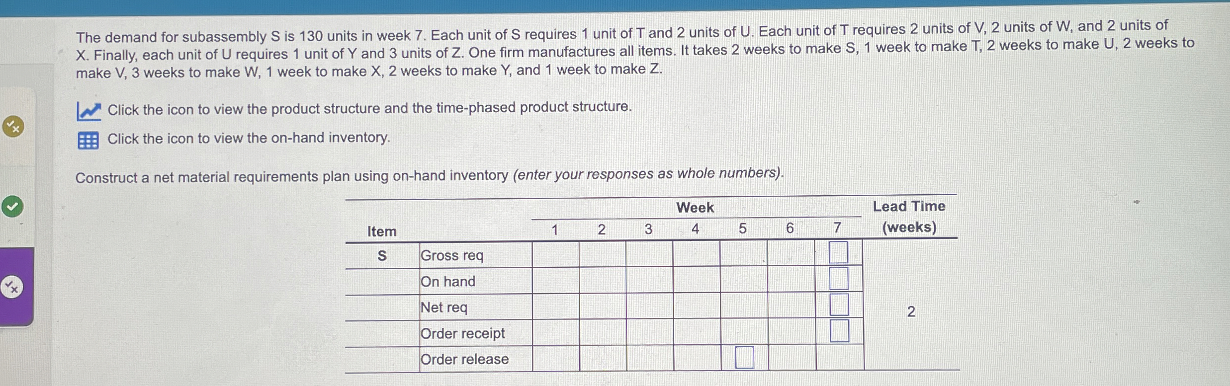  please answer all the boxes and solve it from S-Z. I
