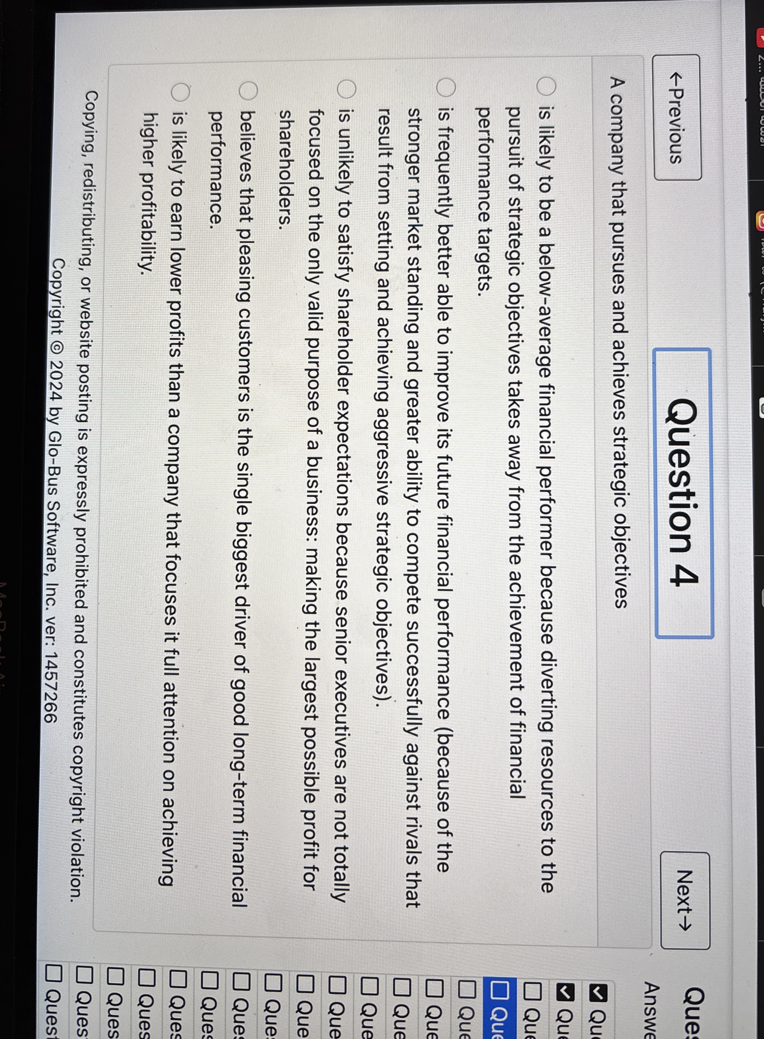  7:11623m1000.000000Which of the following is not an appropriate guideline for developing