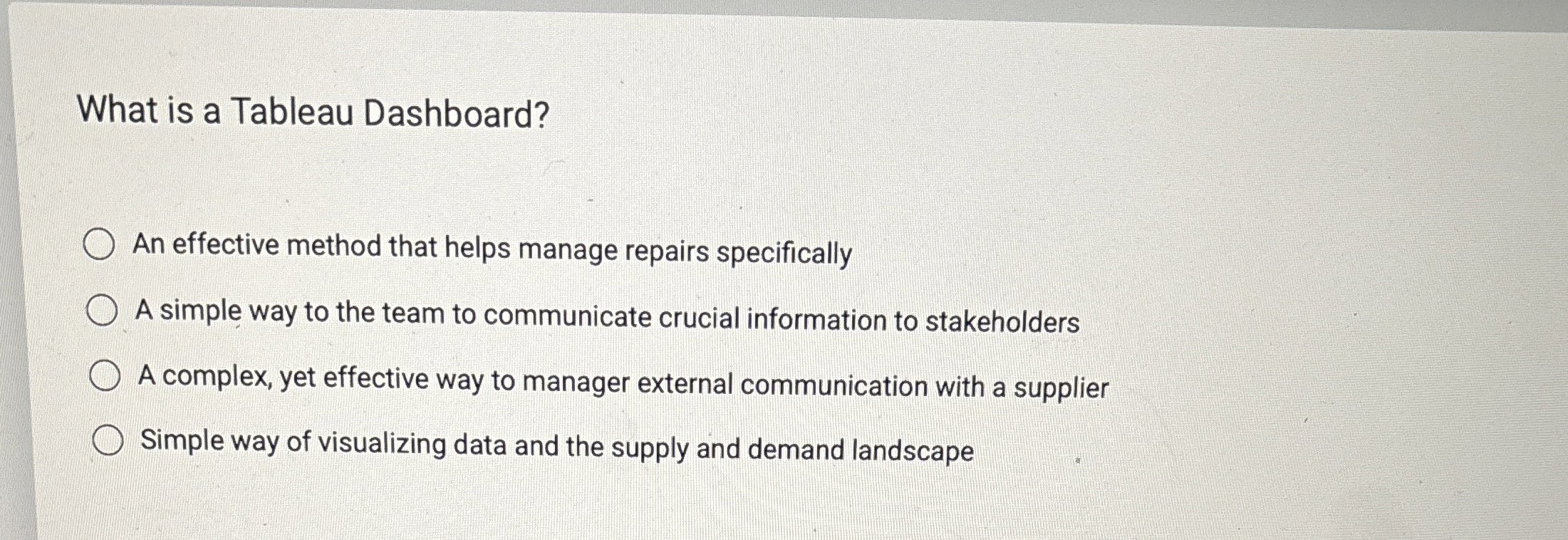  What is a Tableau Dashboard? An effective method that helps manage