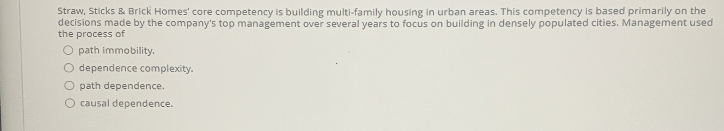  Straw, Sticks & Brick Homes' core competency is building multi-family housing