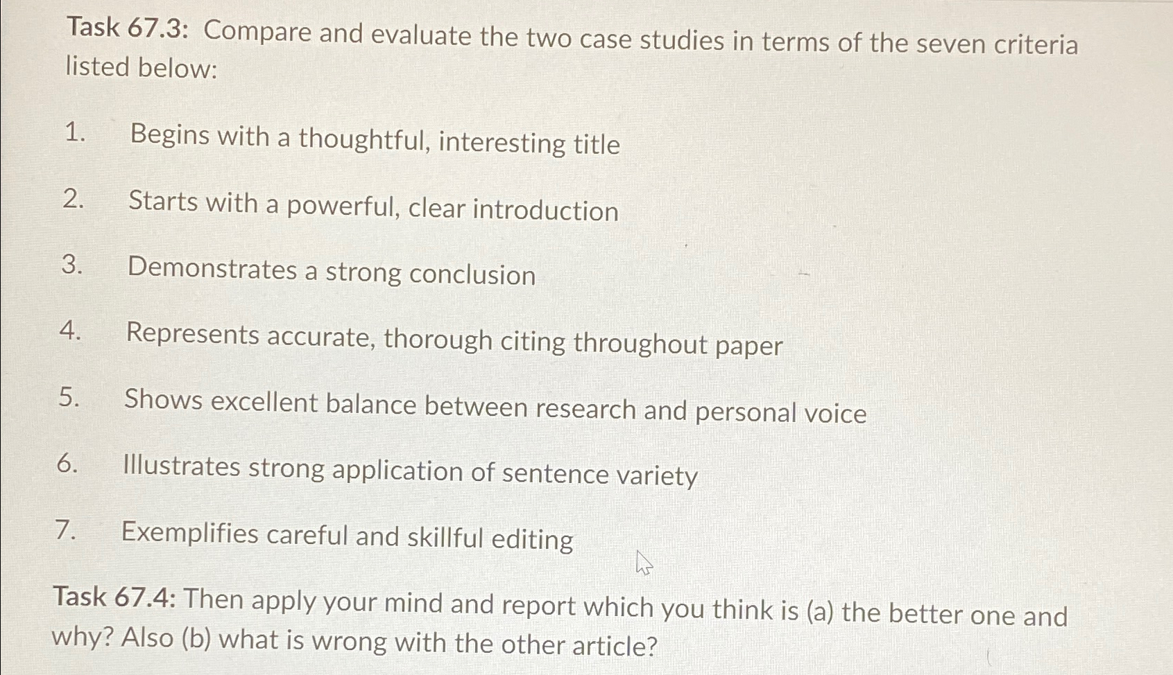  Task 67.3: Compare and evaluate the topic "the kinectic energy storage