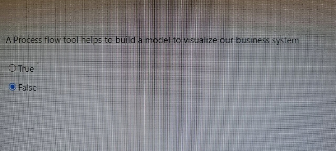  A Process flow tool helps to build a model to visualize