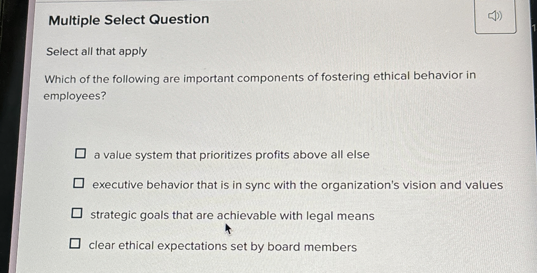  Multiple Select Question Select all that apply Which of the following