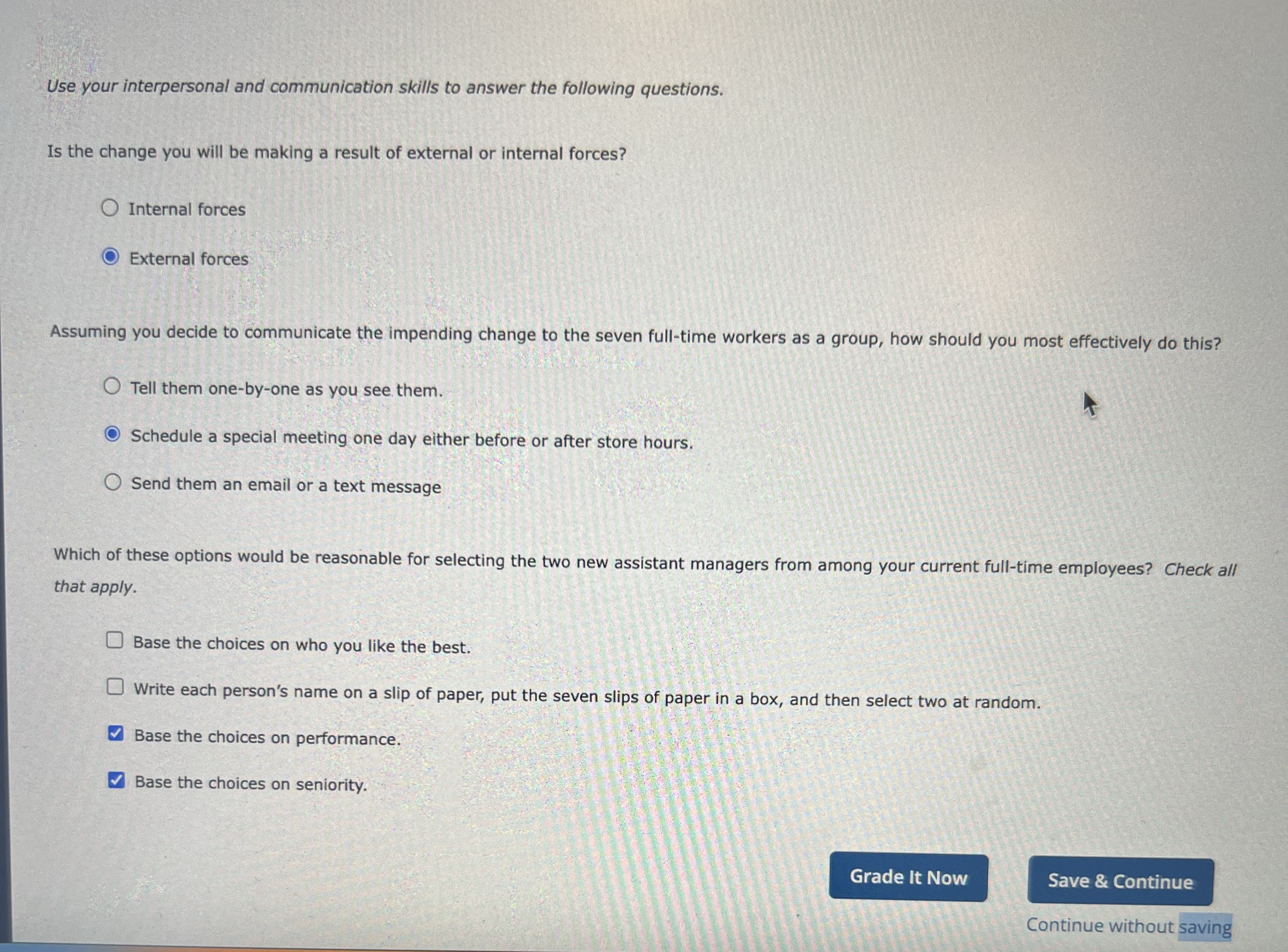  Exercise Overview Interpersonal skills include the ability to communicate with, understand,