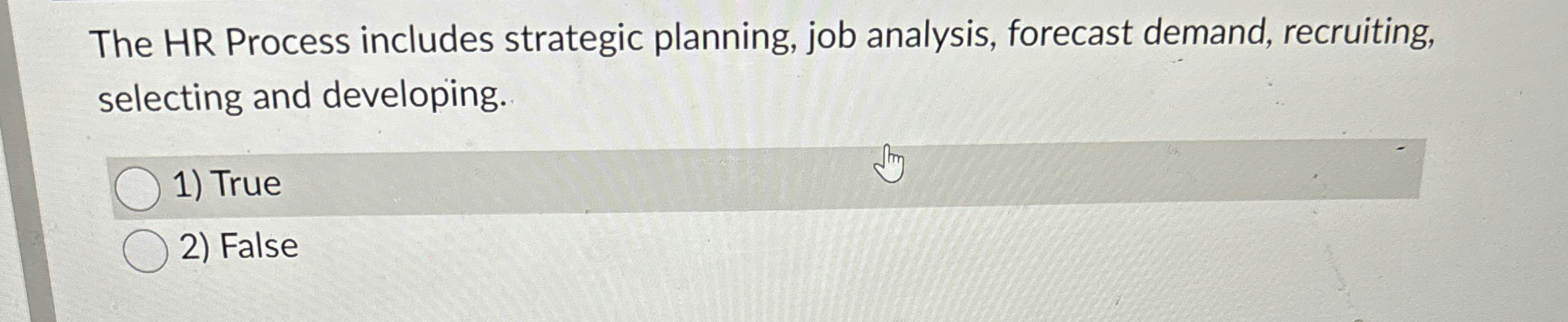  The HR Process includes strategic planning, job analysis, forecast demand, recruiting,
