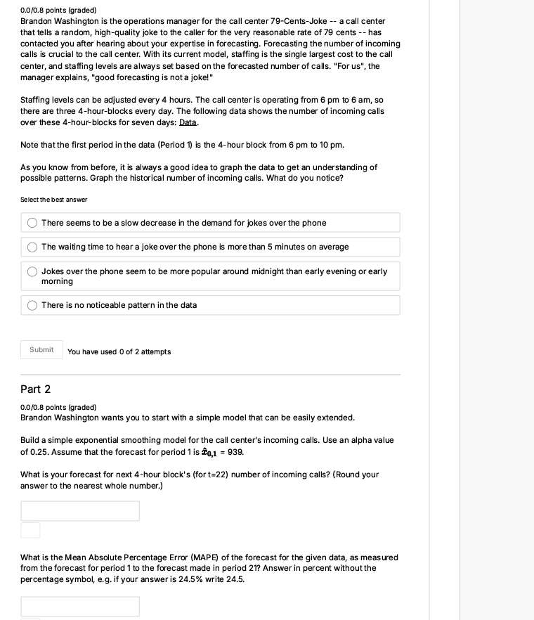  ime block (t) Arrivals (x(t) of 939 and a trend hat(b)0