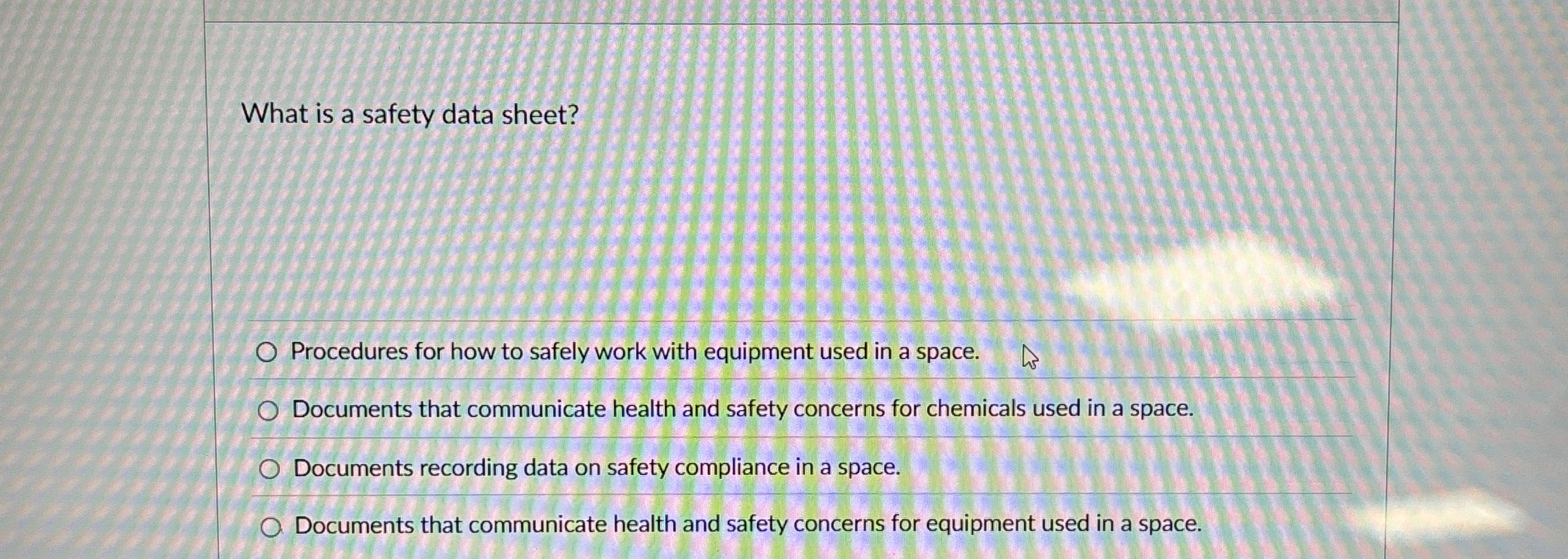  What is a safety data sheet? Procedures for how to safely