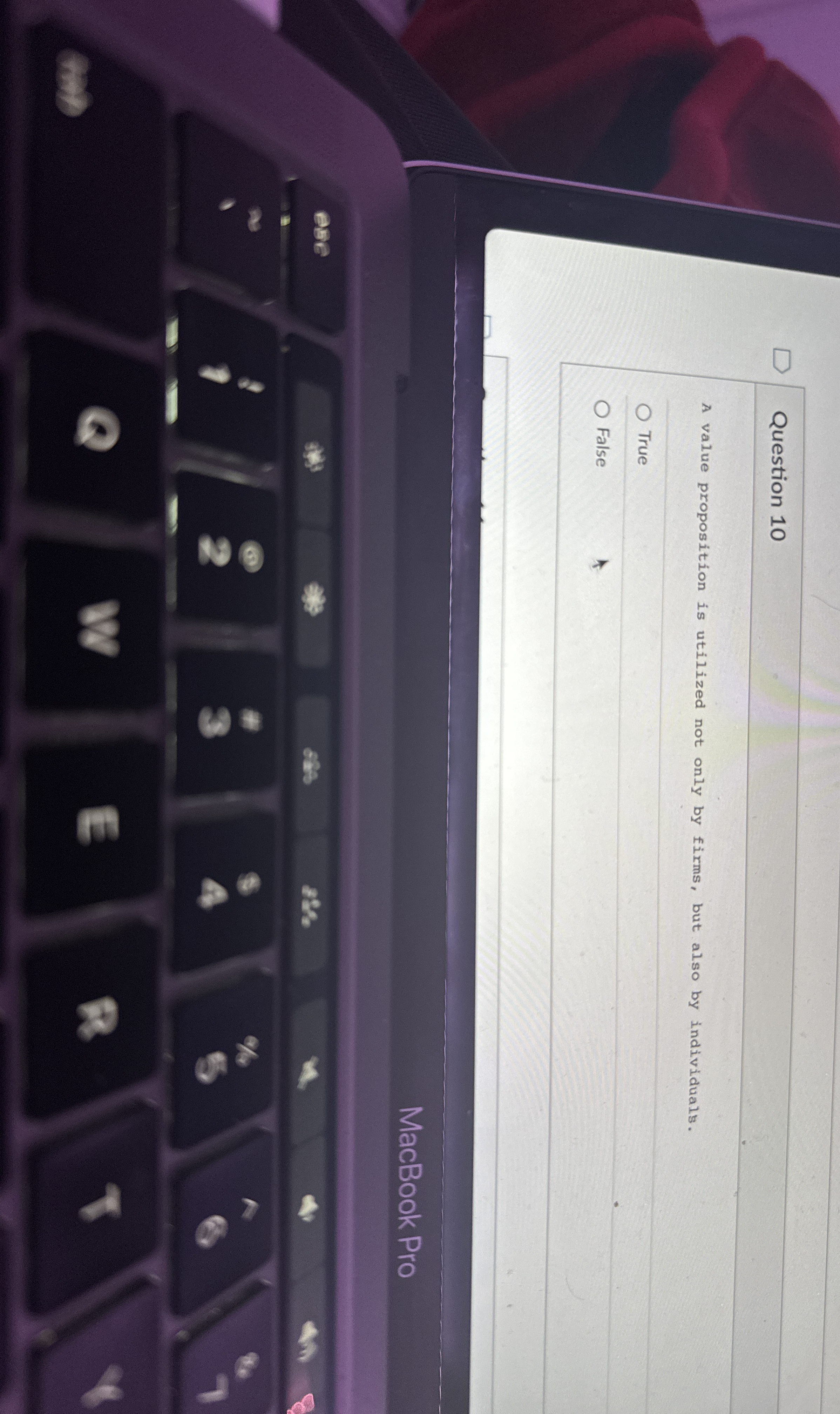  Question 10 A value proposition is utilized not only by firms,