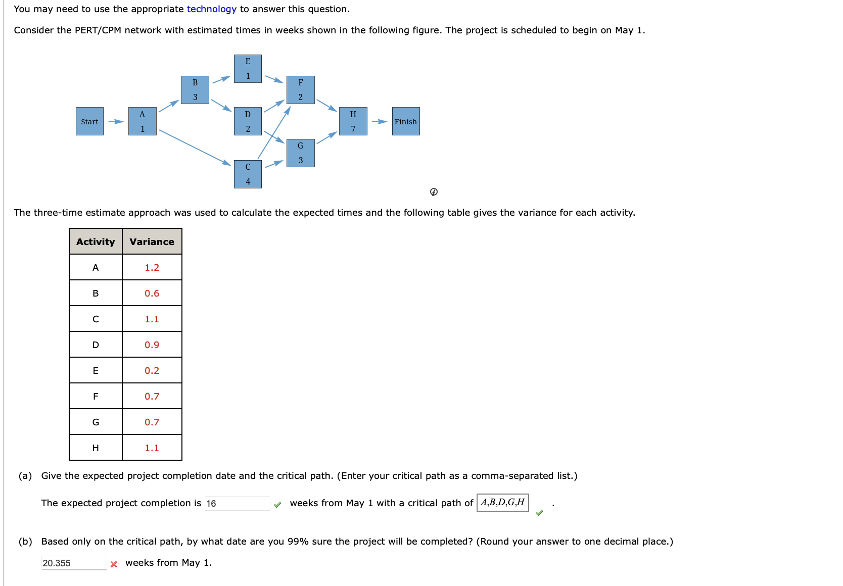  You may need to use the appropriate technology to answer this