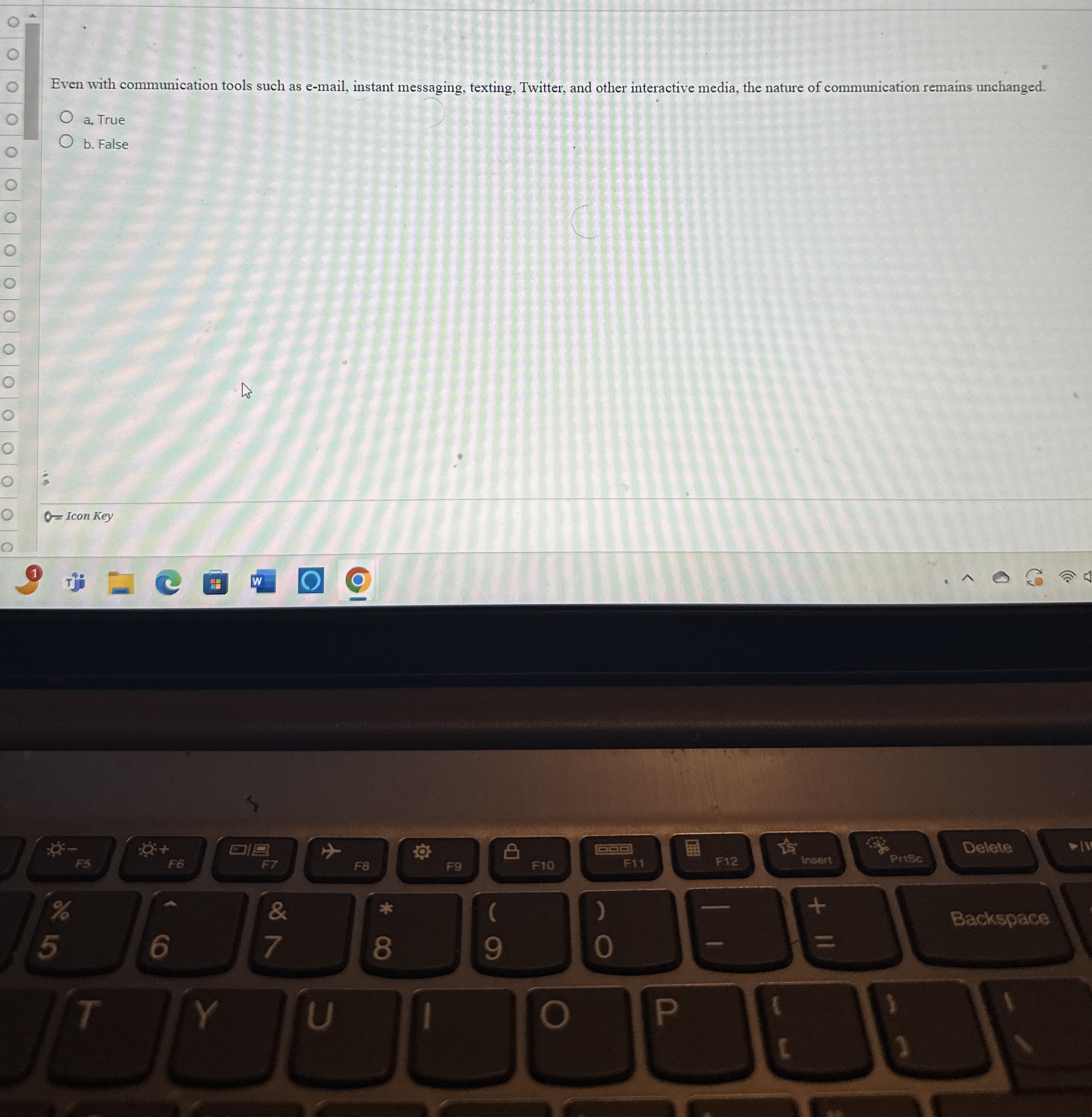  Even with communication tools such as e-mail, instant messaging, texting, Twitter,