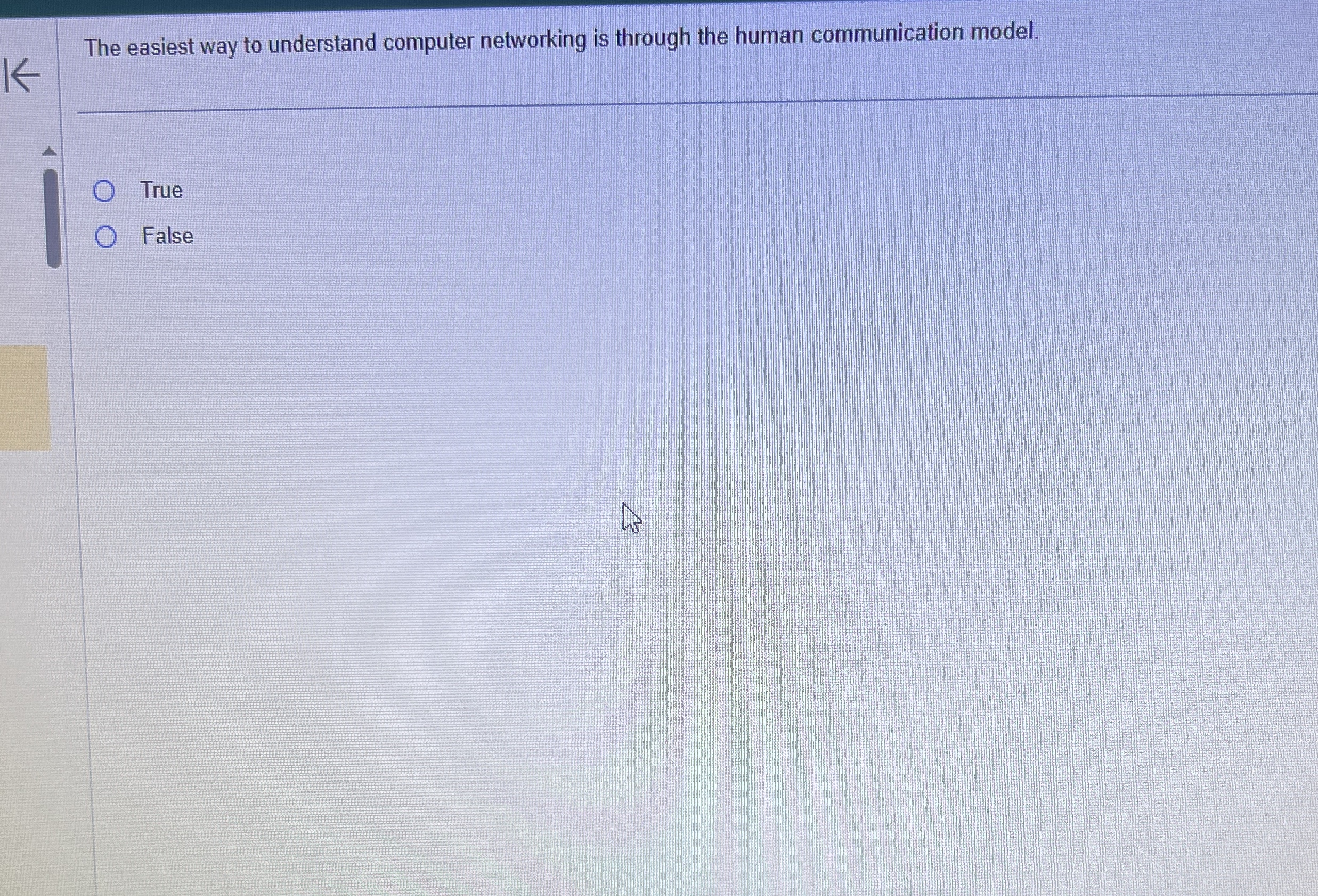 The easiest way to understand computer networking is through the human