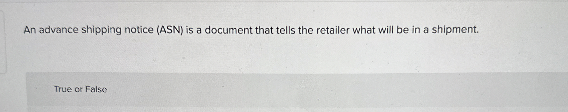  An advance shipping notice (ASN) is a document that tells the