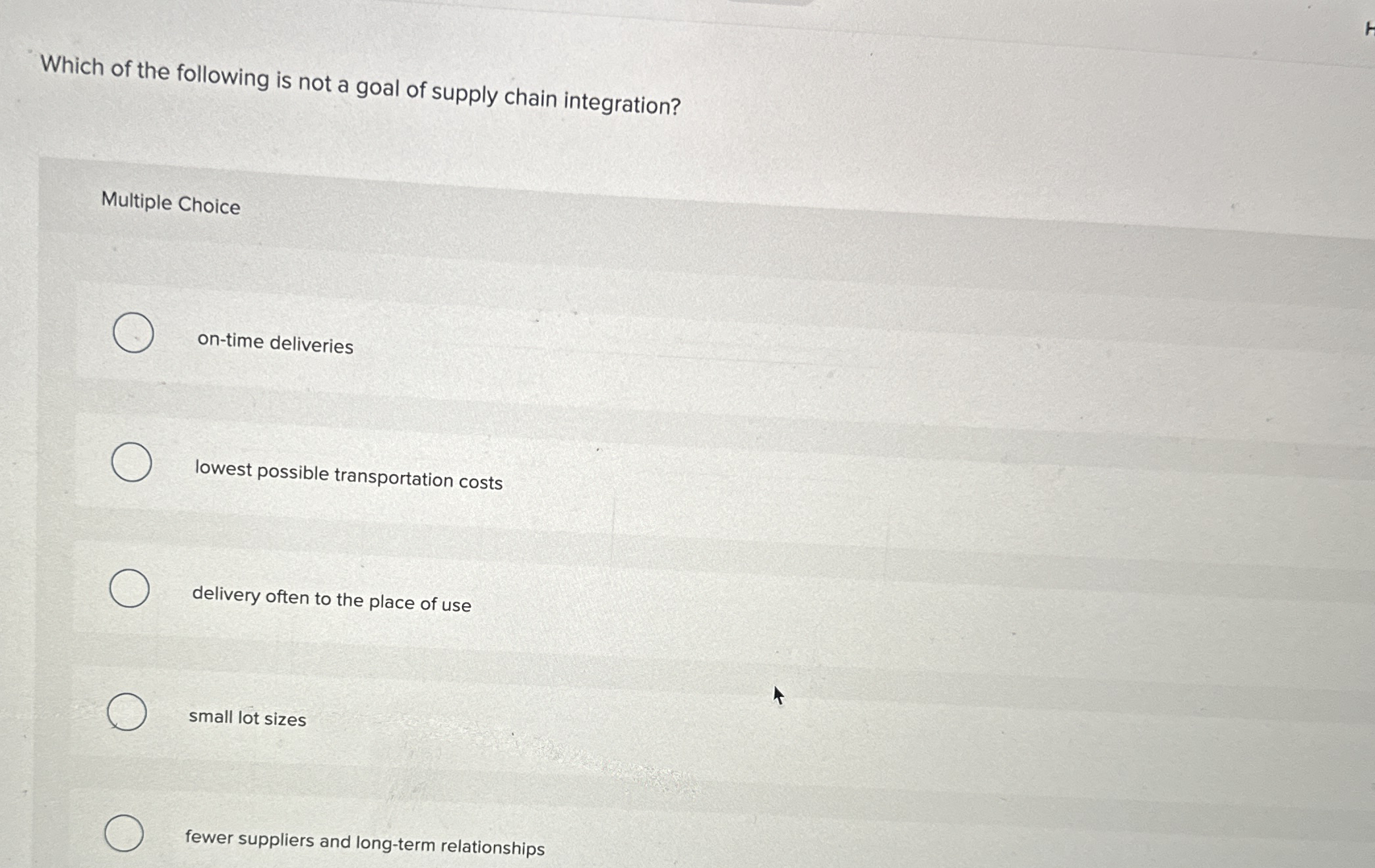  In which type of processing system would gasoline be produced from