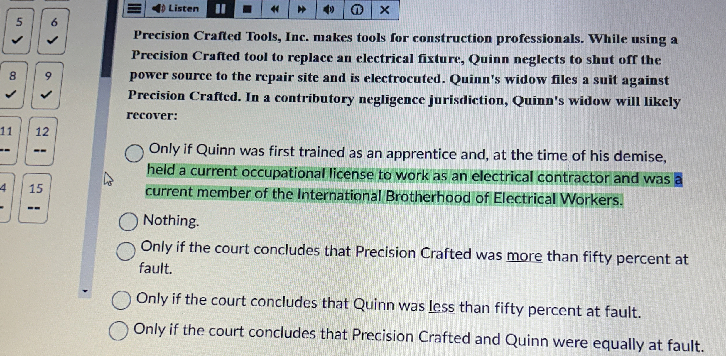  Precision Crafted Tools, Inc. makes tools for construction professionals. While using