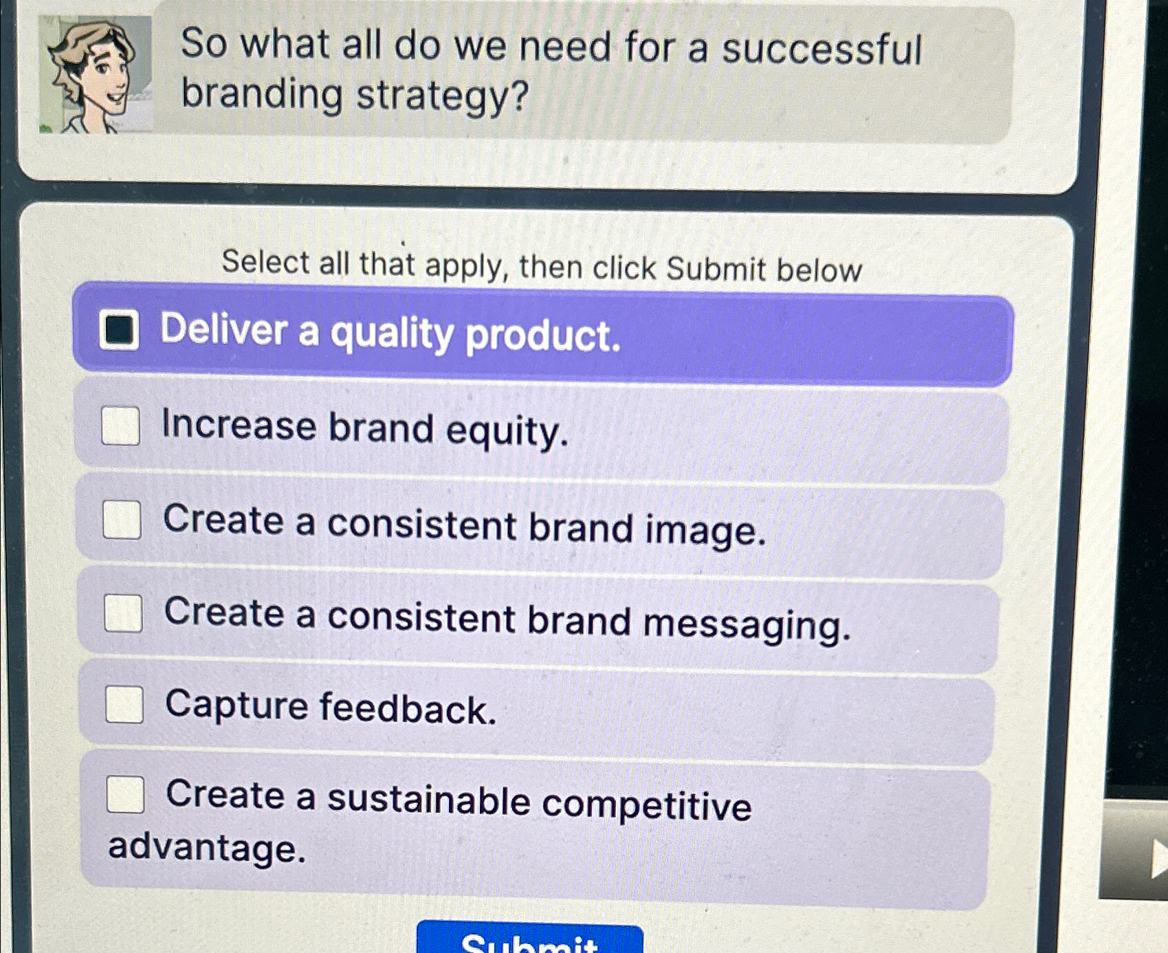  So what all do we need for a successful branding strategy?