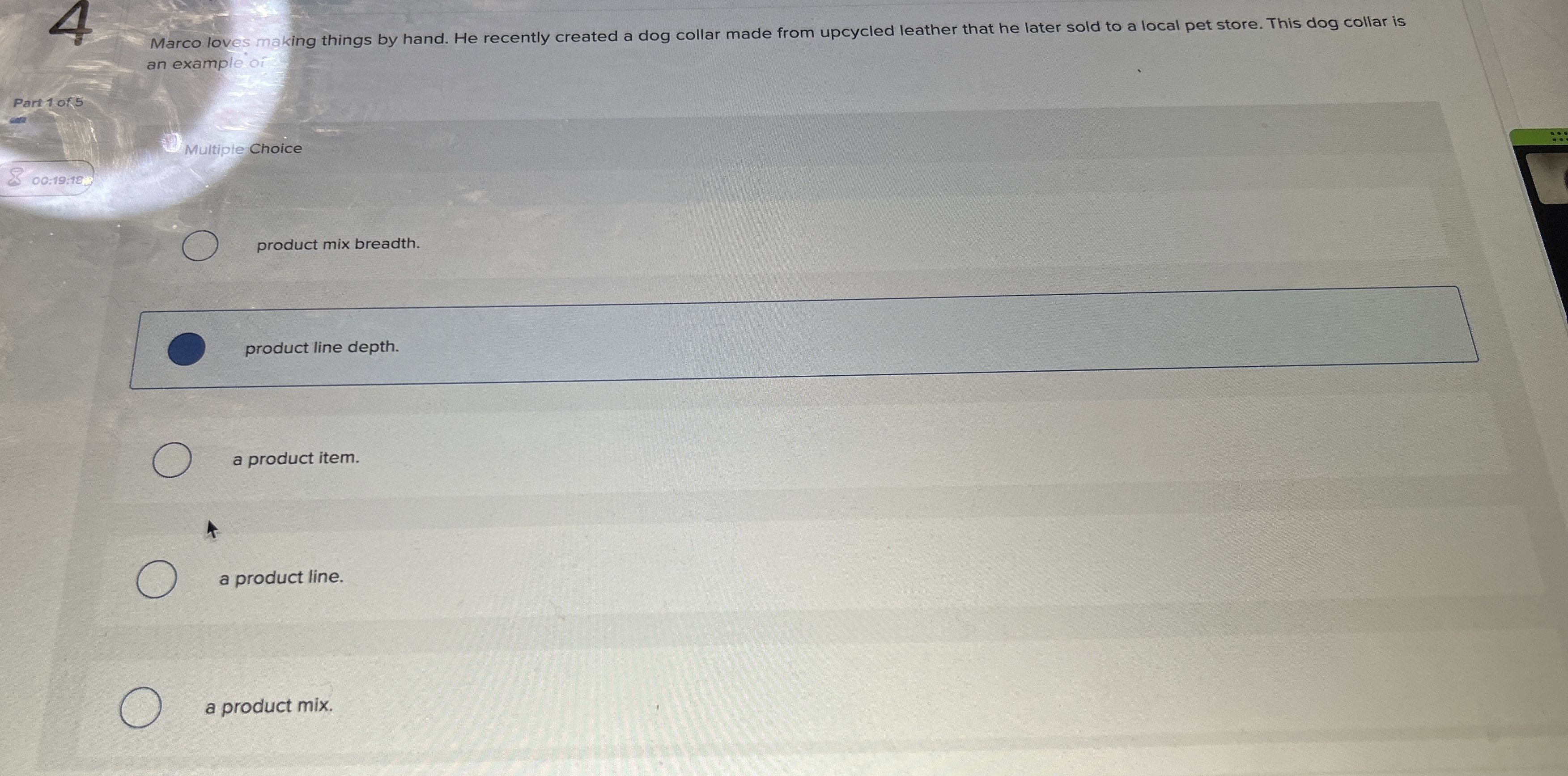  Marco loves making things by hand. He recently created a dog