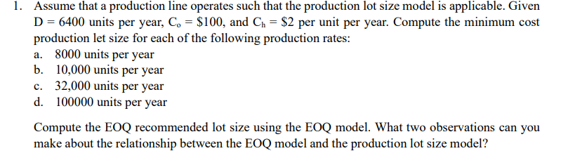  Subject: Operation Research Please provide complete solution. Make sure to box