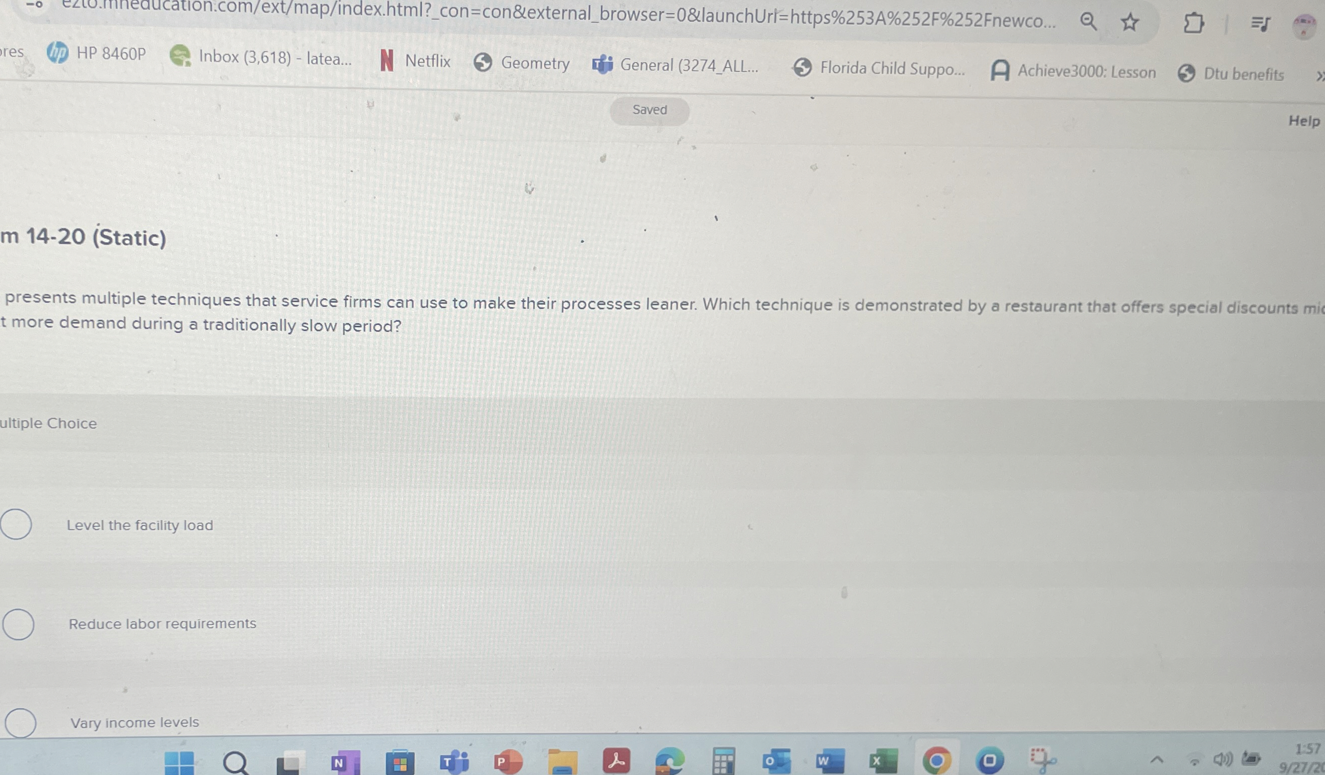  m 14-20(Static) presents multiple techniques that service firms can use to